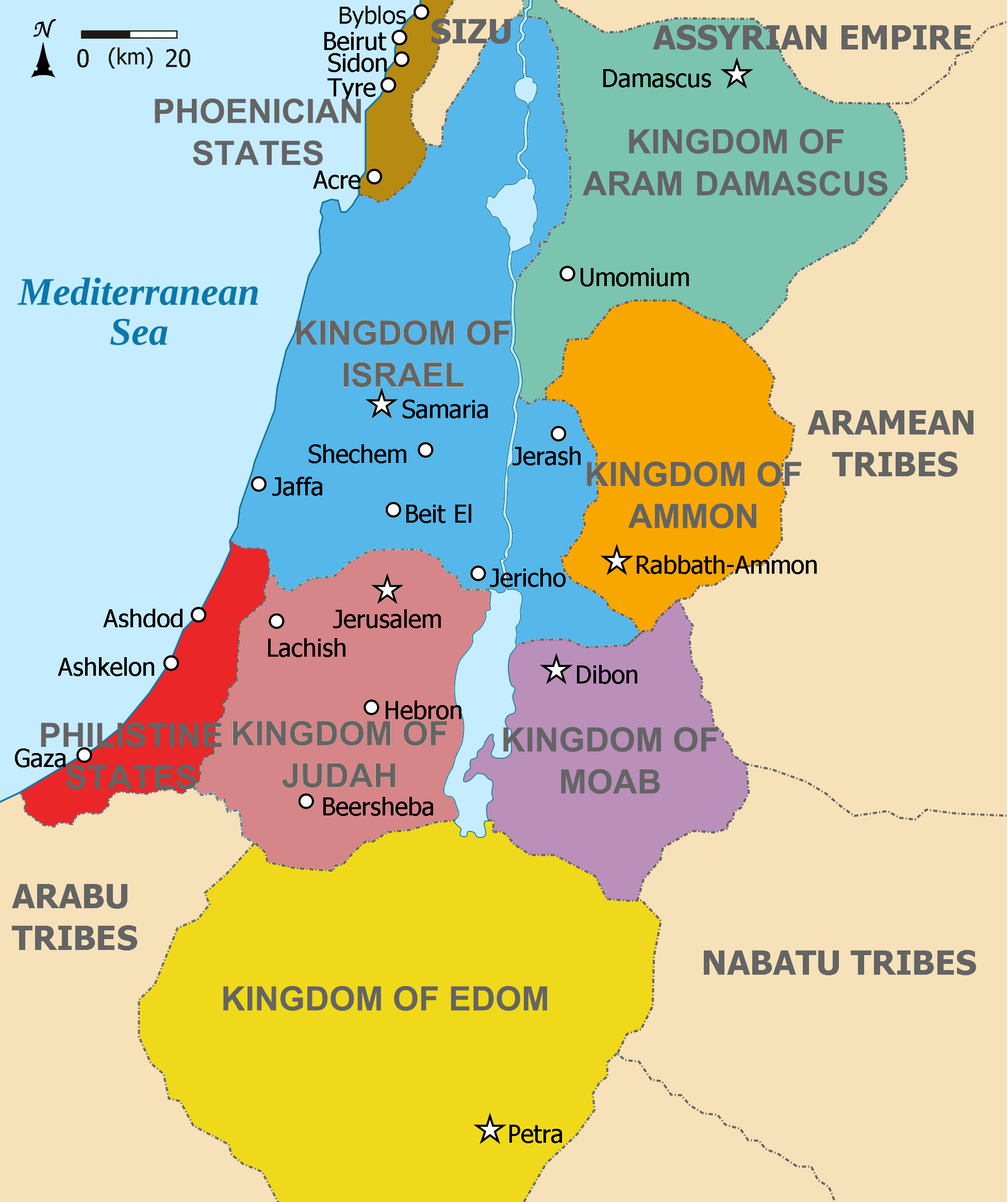 Israel map 01